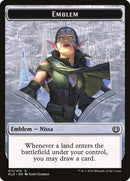 Nissa, force vitale emblème [Jetons de Kaladesh]
