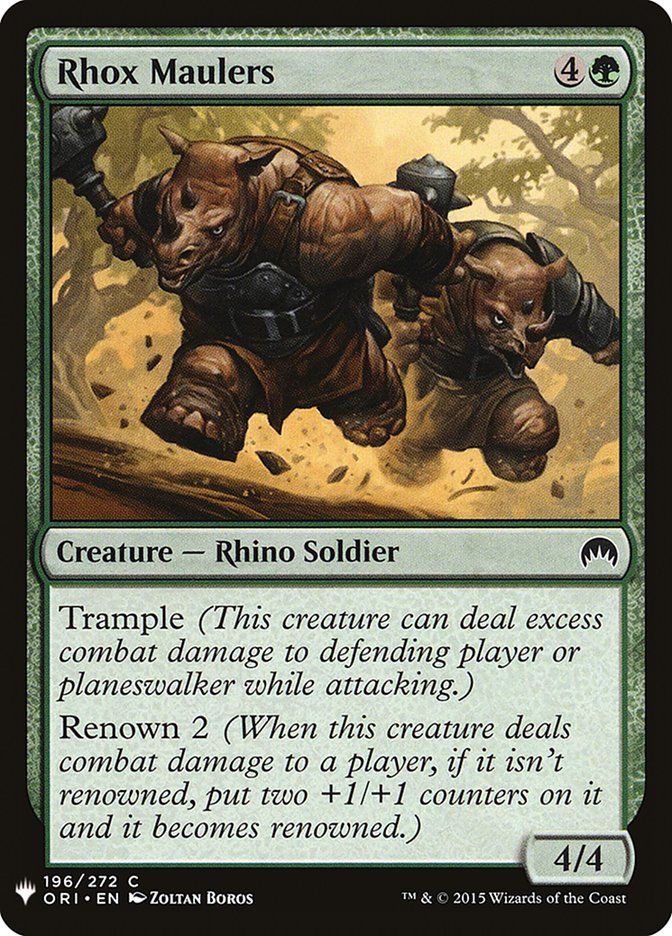 Mauladores Rhox [Mystery Booster]