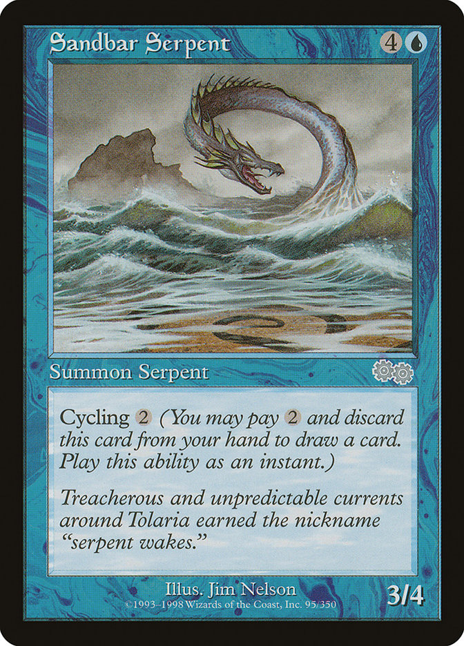 Serpent de banc de sable [Saga d'Urza]