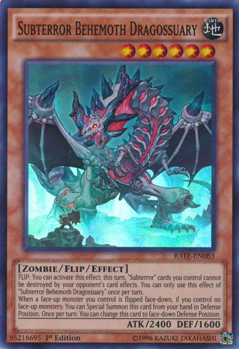 Subterreur Béhémoth Dragossuaire [RATE-FR083] Super Rare