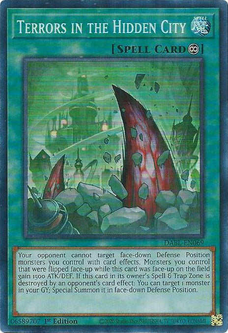 Terreur dans la Cité Cachée [DABL-FR069] Super Rare