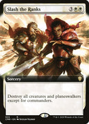 Recortar las Filas (Arte Extendido) [Commander Legends]