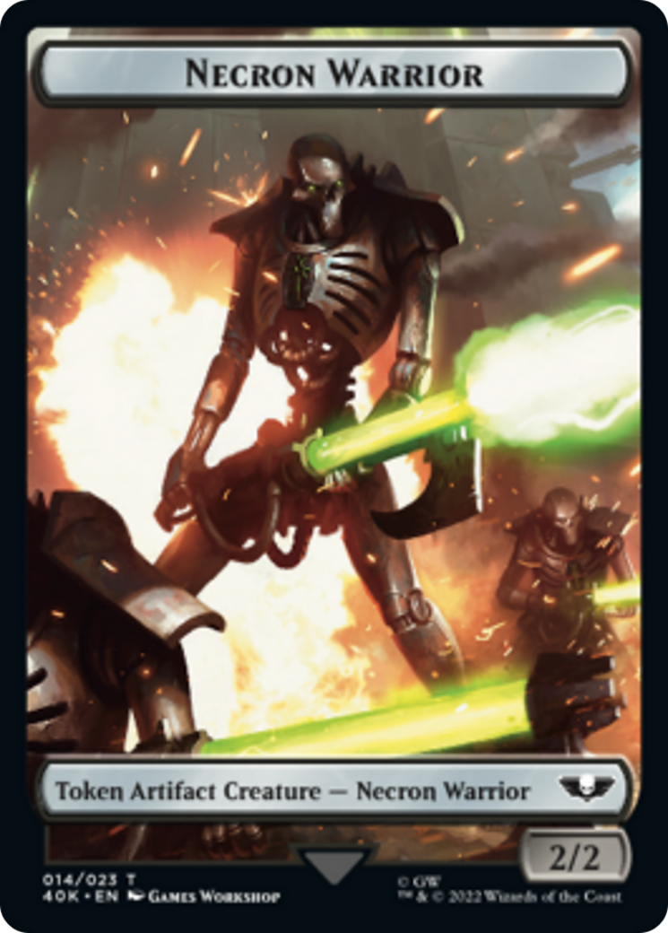 Guerrier nécron // Jeton Insecte recto-verso [Jetons Warhammer 40,000]