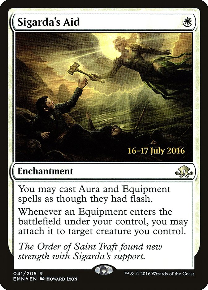 Aide de Sigarda [Prerelease Promos Eldritch Moon]