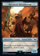 Soldat (003) // Jeton recto-verso Infiltrateur sicarian [Jetons Warhammer 40,000]
