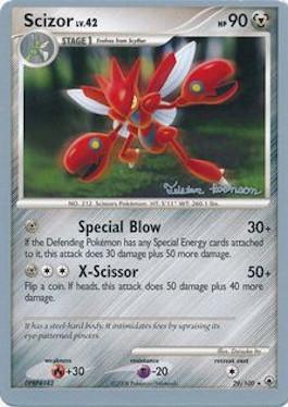 Scizor NV.42 (29/100) (Intimidación - Tristan Robinson) [Campeonato Mundial 2008]
