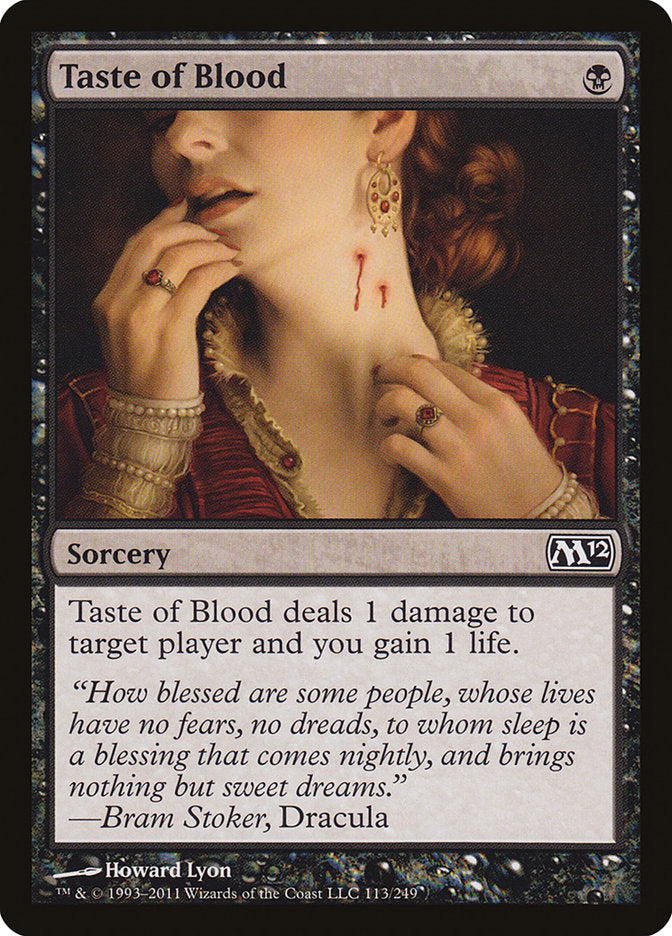 Goût du sang [Magic 2012]