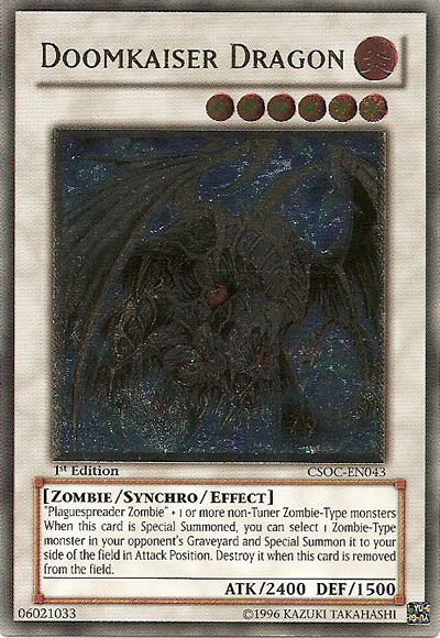 Dragon Enfernal (UTR) [CSOC-EN043] Ultimate Rare
