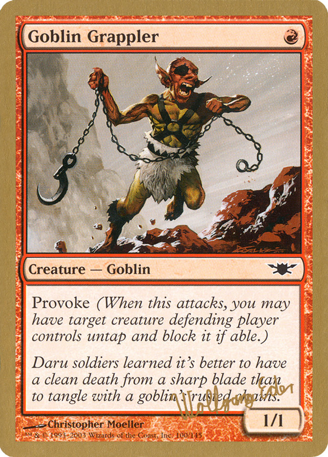 Goblin Grappler (Wolfgang Eder) [Barajas del Campeonato Mundial 2003]