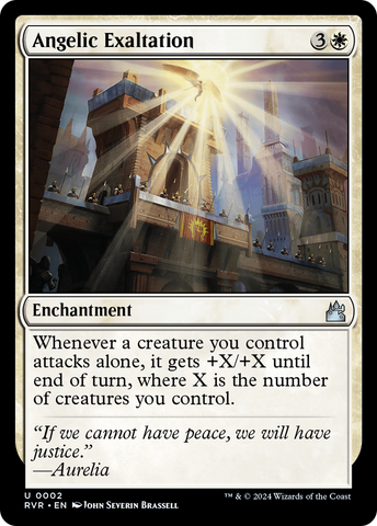 Exaltación angelical [Ravnica Remastered]