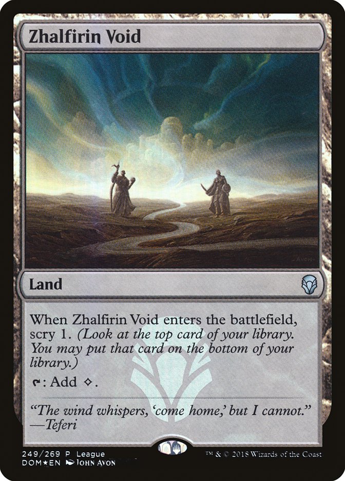 Néant de Zhalfir (Ligue) [Dominaria Promos]