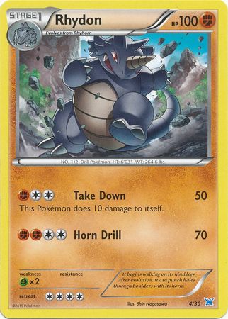 Rhinocorne (4/30) [XY: Kit du Dresseur 2 - Latios]