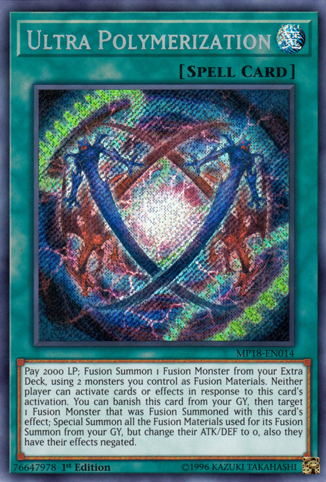 Ultra Polimerización [MP18-EN014] Secreta Rara