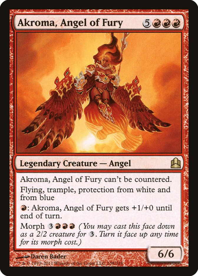 Akroma, Ángel de la Furia [Commander 2011]