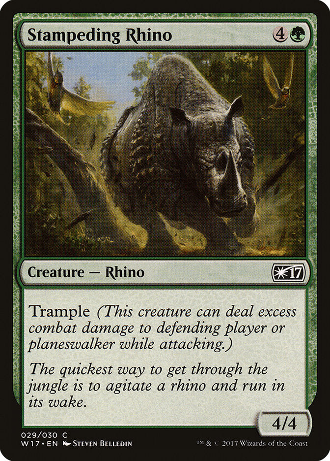 Rhino déchaîné [Welcome Deck 2017]