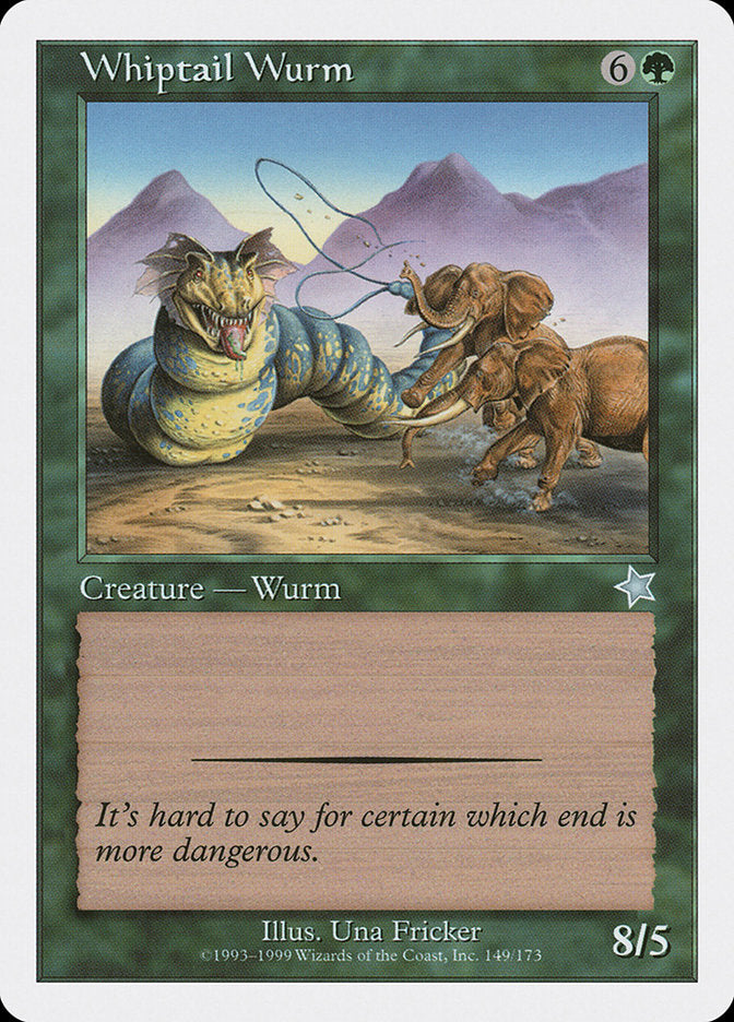 Wurm à queue fouettée [Starter 1999]