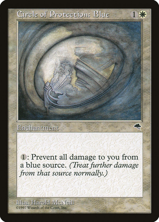 Cercle de protection : Bleu [Tempête]