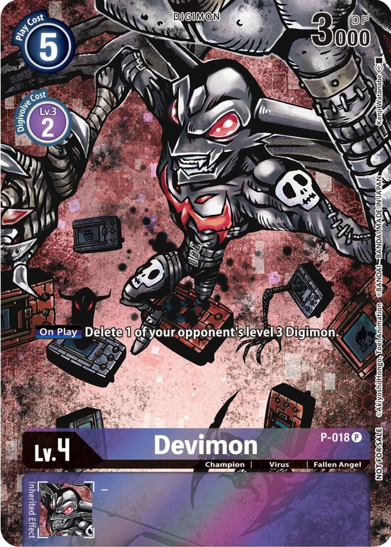 Devimon [P-018] (25º Paquete Conmemorativo Especial) [Cartas Promocionales]