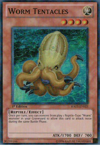 Tentacules de ver [HA03-FR023] Super Rare