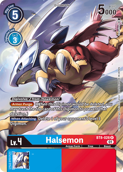 Halsemon [BT8-026] (Arte Alternativo) [Nuevo Despertar]