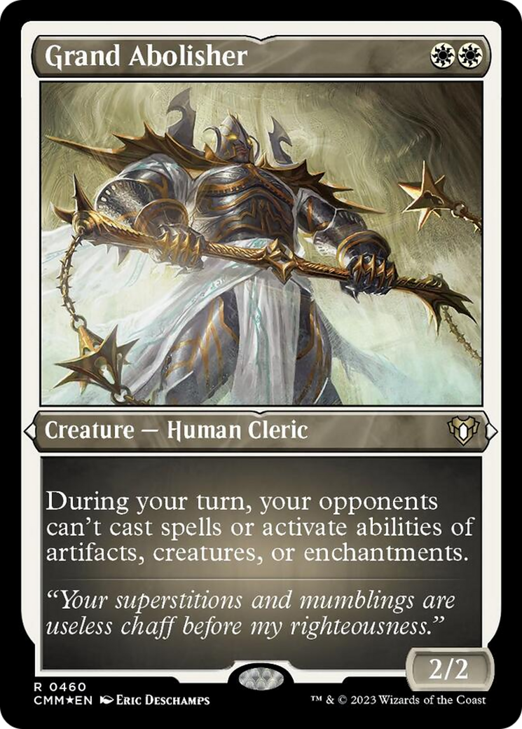 Grand Abolisher (Texturé métallisé) [Commander Masters]