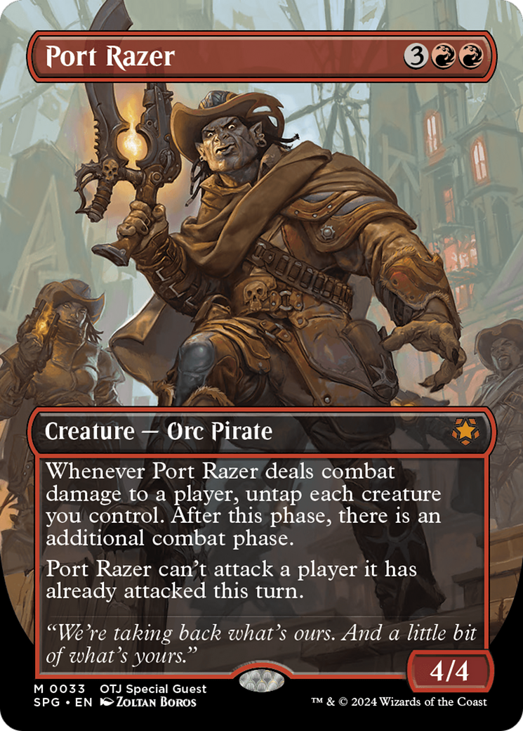 Port Razer (Sans bordure) [Hors-la-loi de Croisetonnerre invités spéciaux]