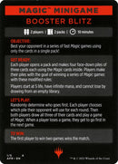 Booster Blitz (Mini-jeu Magic) [Innistrad : Chasse de Minuit Mini-jeu]