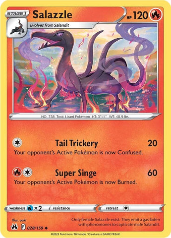 Salazzle (028/159) [Épée et Bouclier : Zénith Suprême]