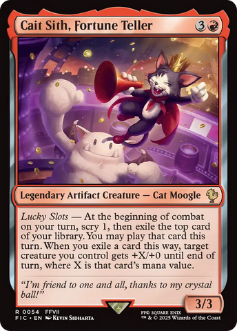 Cait Sith, Adivino [FINAL FANTASY Commander]
