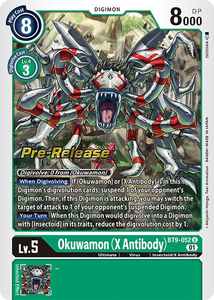 Okuwamon (X Antibody) [BT9-052] [Promos de Prelanzamiento X Record]
