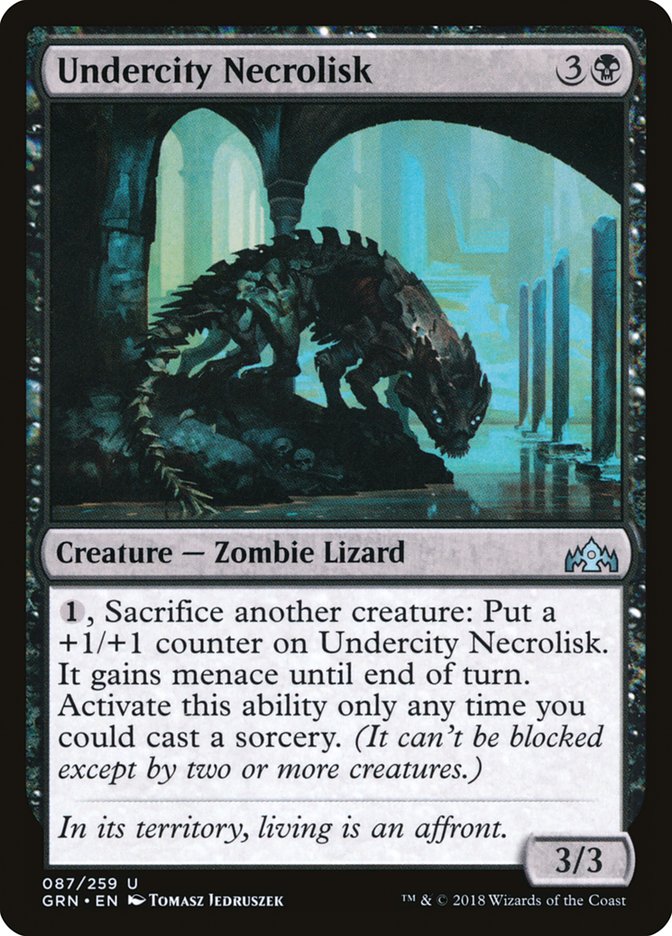 Nécrolisque de la Ville Basse [Guilds of Ravnica]