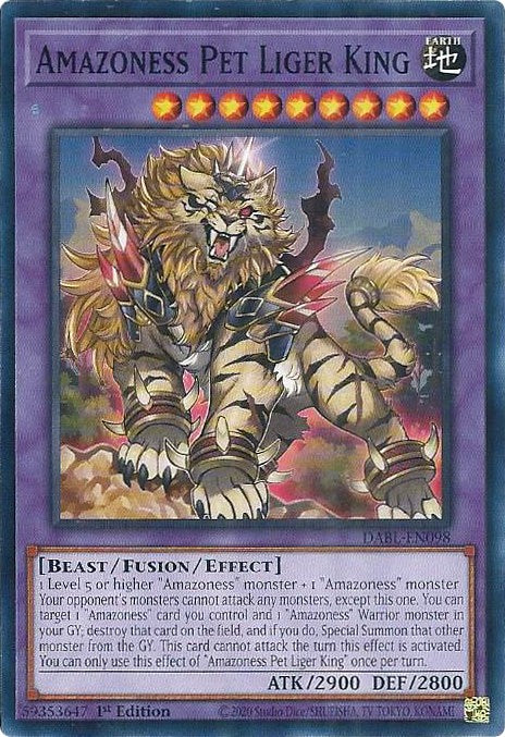 Amazonesse Roi Liger [DABL-FR098] Commune
