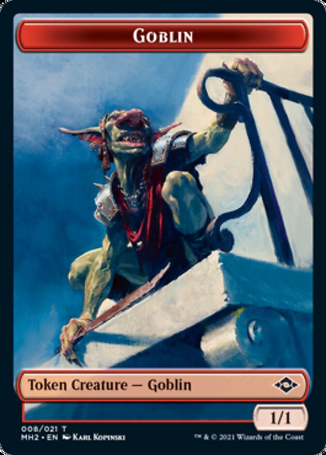 Goblinoïde // Écureuil Jeton double face [Modern Horizons 2 Tokens]