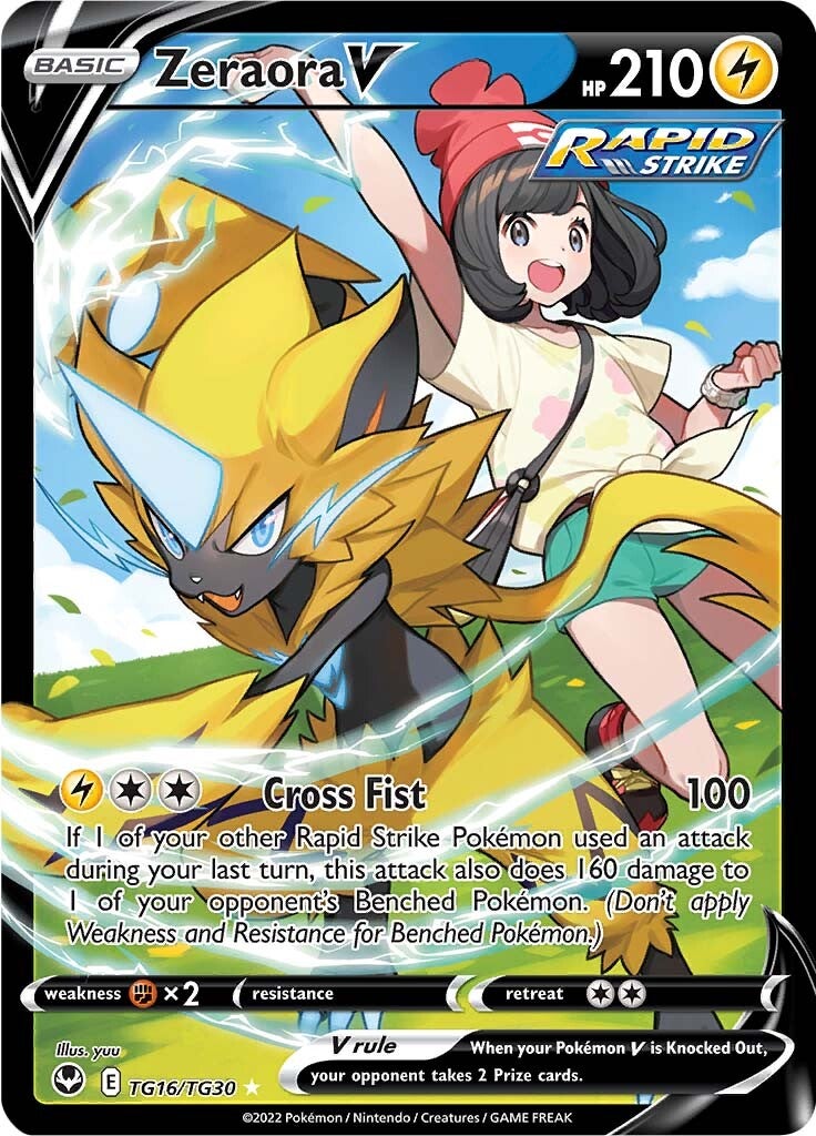 Zeraora V (TG16/TG30) [Épée et Bouclier : Tempête Argentée]