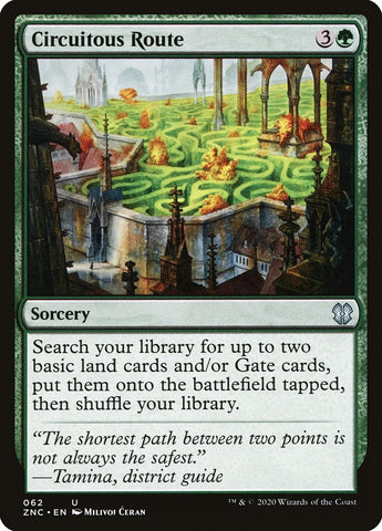 Ruta Tortuosa [Commander de Levantamiento de Zendikar]