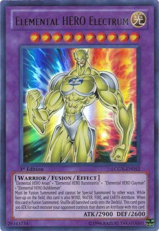 HÉROS Élémentaire Électrum [LCGX-FR052] Ultra Rare