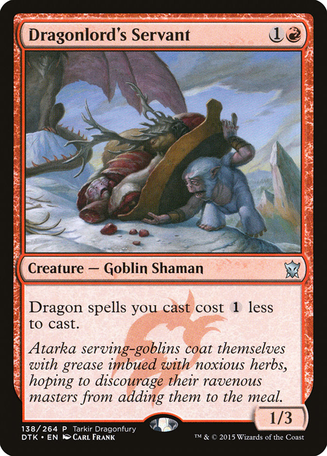 Serviteur du Seigneur-dragon [Fureur draconique de Tarkir]