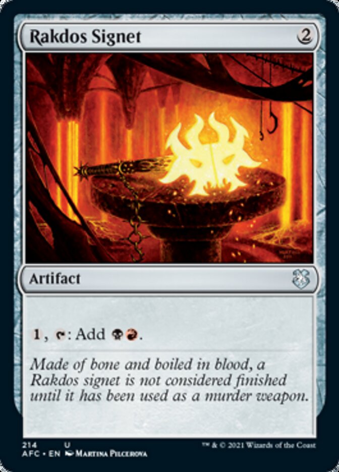 Sceau de Rakdos [Donjons & Dragons : Les aventures du Royaume Oublié Commander]