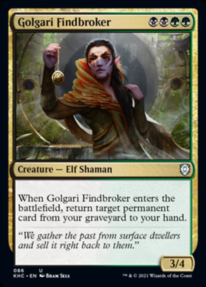 Courtier du Golgari [Kaldheim Commander]