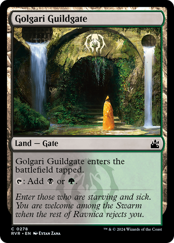 Umbral de gremio Golgari [Ravnica Remastered]
