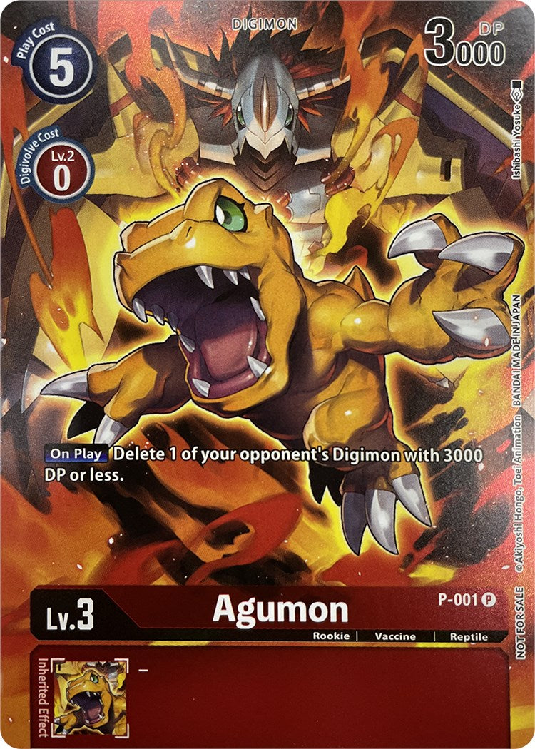 Agumon [P-001] (Caja de evolución de Tamer 2) [Cartas promocionales]