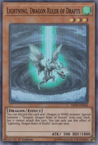Lightning, Dragón Soberano de las Corrientes [MYFI-EN046] Súper Rara