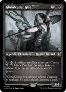 Gisa, l'appelle-spectres (gravure à l'acide) [Commander Masters]