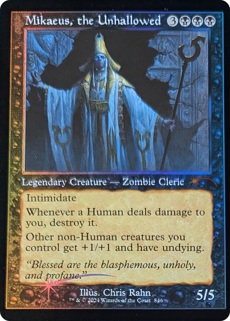 Mikaeus, l'Impie (Cadre rétro) [Série de Lairs secrets]