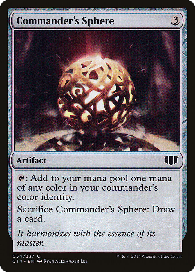 Sphère du commandant [Commander 2014]