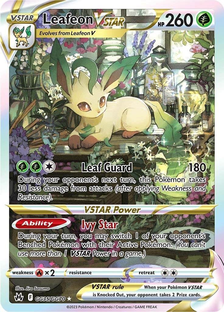 Leafeon VSTAR (GG35/GG70) [Espada y Escudo: Cenit Supremos]