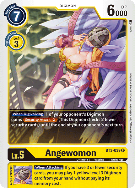 Angewomon [BT3-039] [Pack Especial de Lanzamiento Ver.1.5]