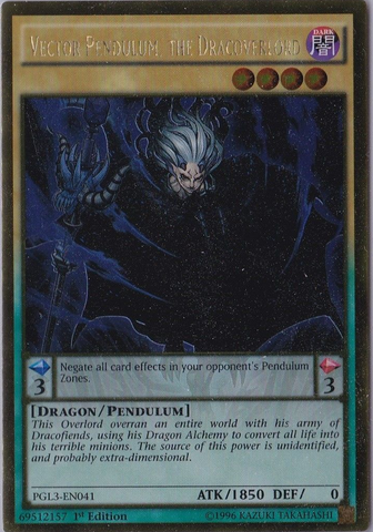 Dragon Pendentif, le Dracossassin [PGL3-FR041] Gold Rare