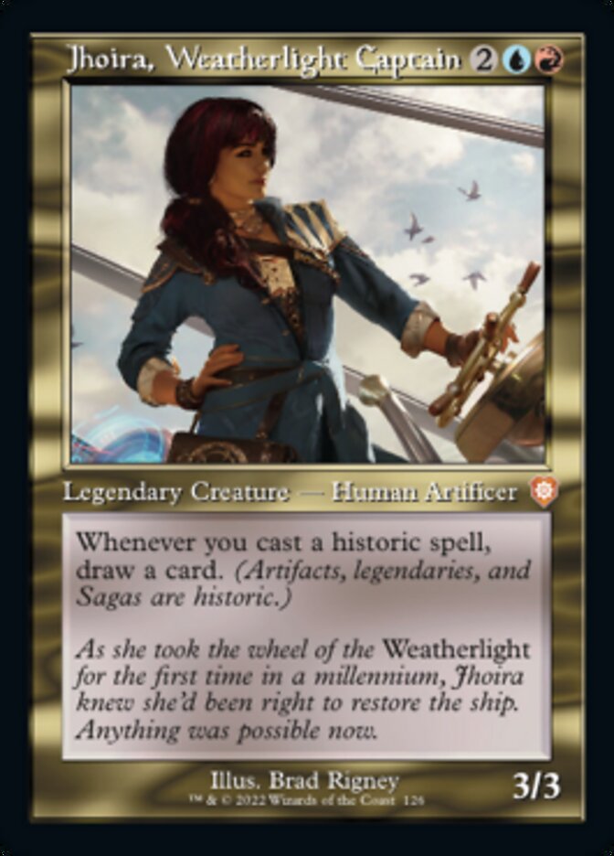 Jhoira, capitaine du Vaisseauvol (Rétro) [Commandant Les Frères d'armes]