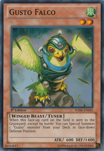 Gusto Falco [HA06-FR043] Super Rare